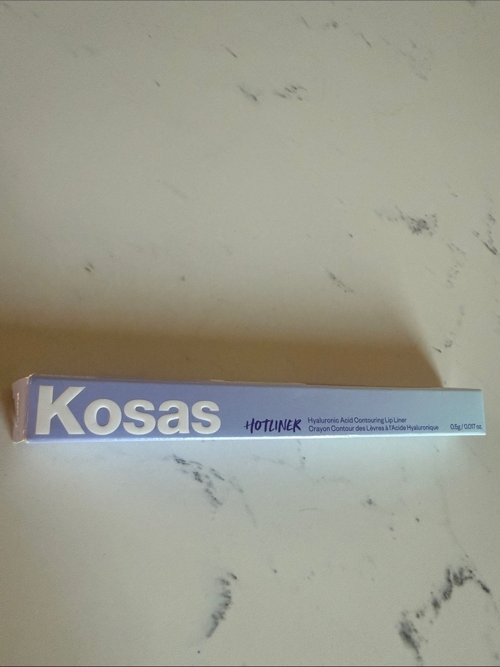 Kosas Hotliner Hyaluronic Acid Contouring Lip Liner Color Mega COOL PINK NIB